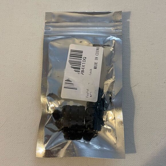 Ford valve Stem caps in Black set of 4 NWT - Picture 4 of 4